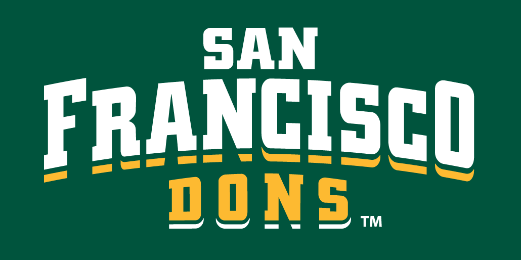 San Francisco Dons 2012-Pres Wordmark Logo 04 iron on paper